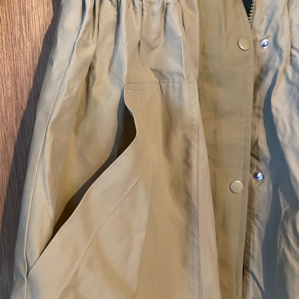 A New Day Women's Windbreaker Rain Trench Coat Size Small NWT - Picture 7 of 13